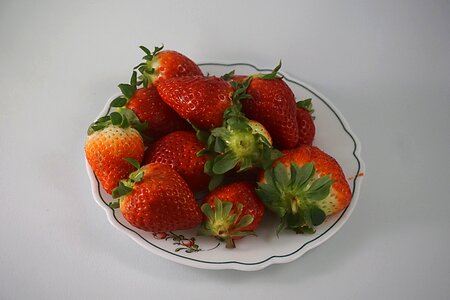 Red dessert red fruits