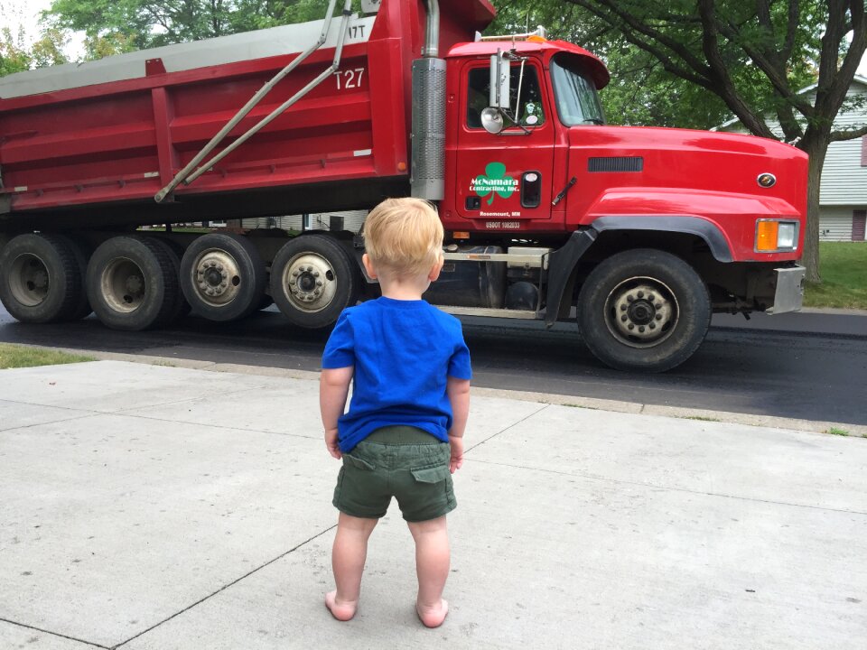 Construction driveway street