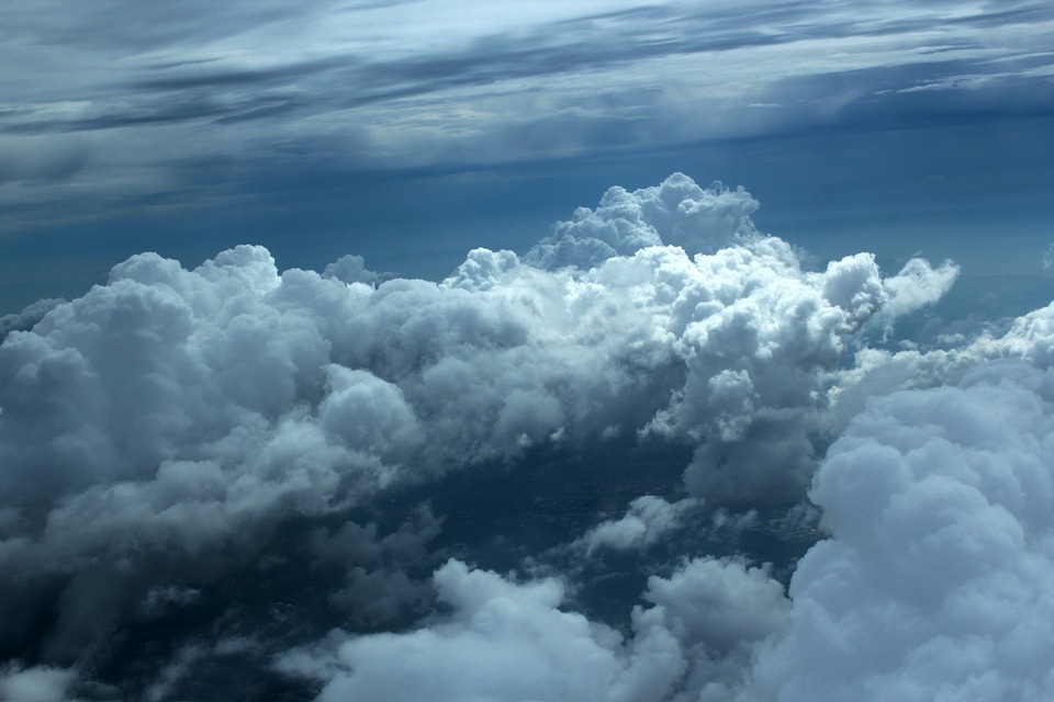 Blue sky nature sky