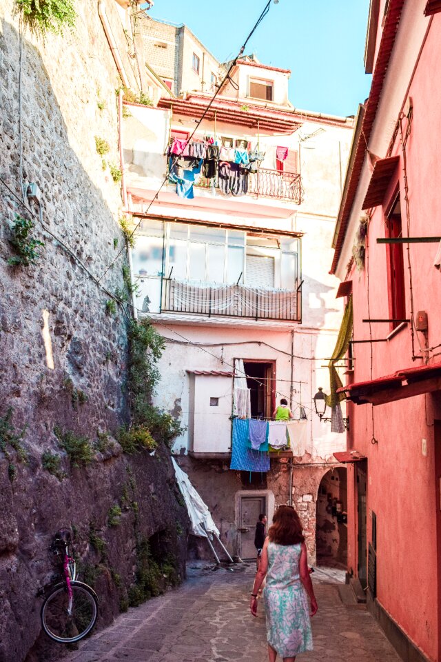 Pink sorrento side streets