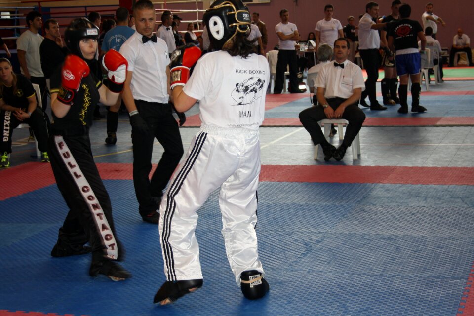 Women fight competition