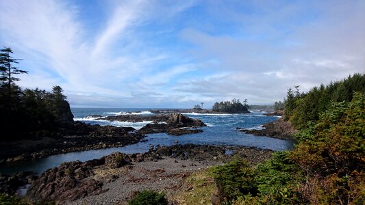 Scenery landscape sea