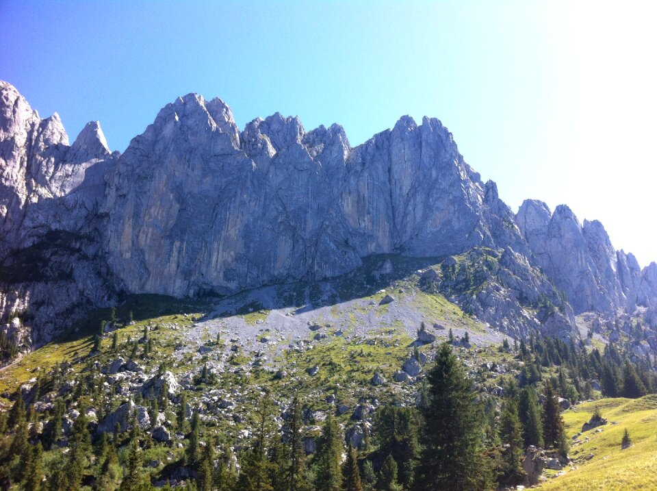 Mountains gastlosen switzerland