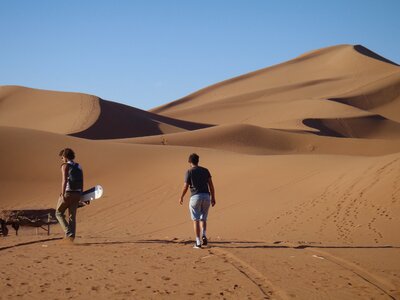 Dune morocco sand boarding