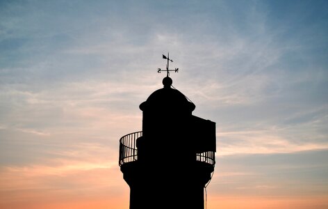 Twilight evening side