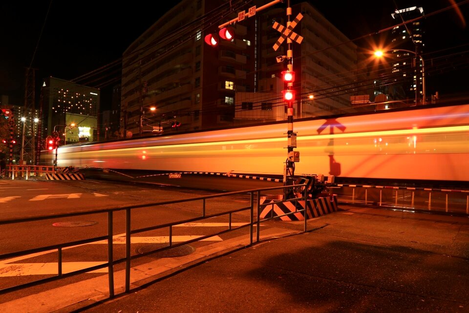 Japan osaka night view