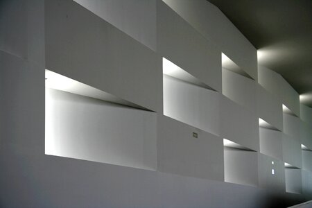 White walllight design inside photo