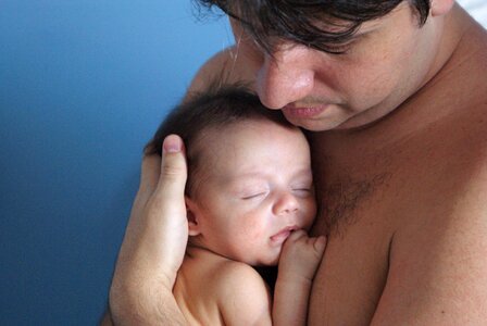 Newborn tenderness relative