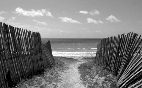 Coast sand beach atlantic photo