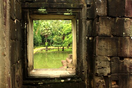 Angkor cambodia stone
