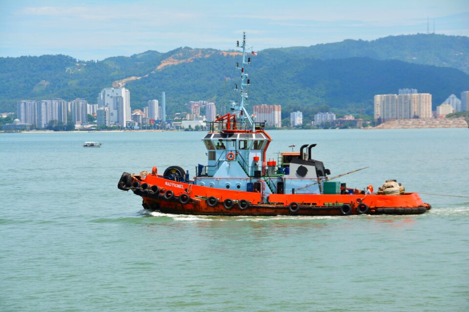 Vessel tugboat maritime