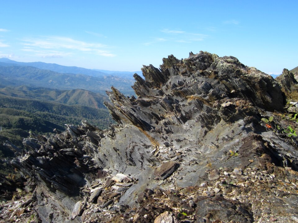 Cliff stone nature