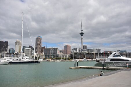 Auckland port city