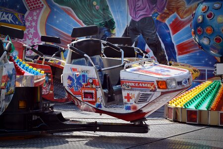 Ride carnies hustle and bustle