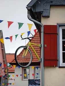 Germany bike hanging photo