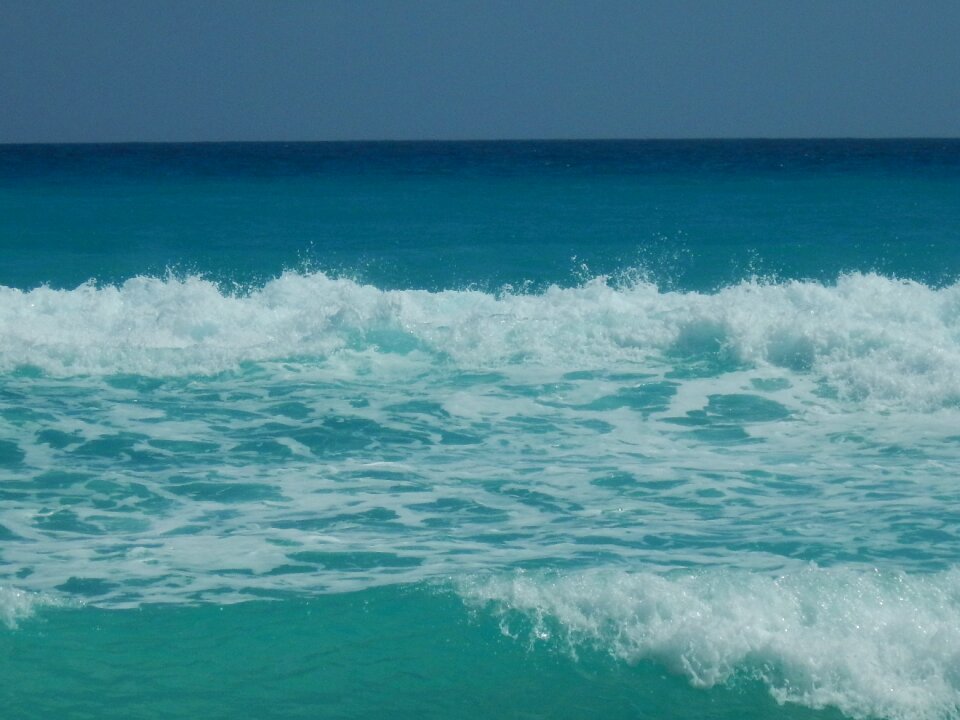 Water blue nature