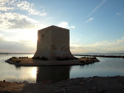 Tower salt landscape photo