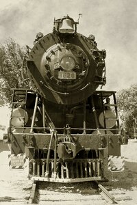 Railway railroad vintage photo