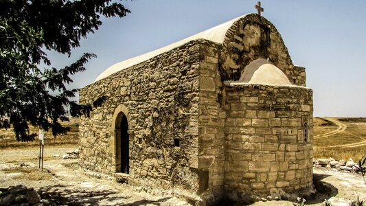 Stone built architecture orthodox photo