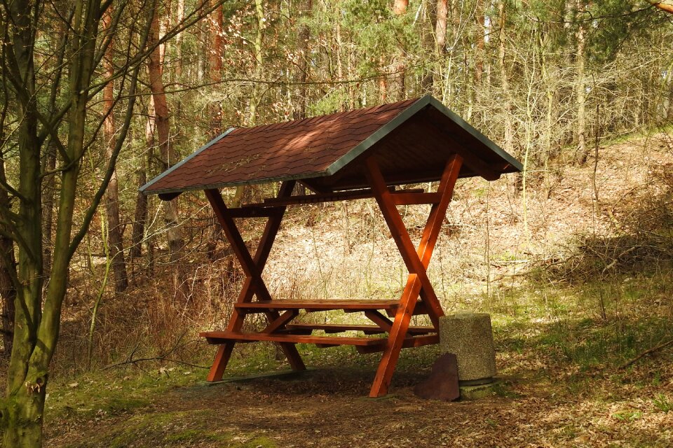 Rest sunlight hiking