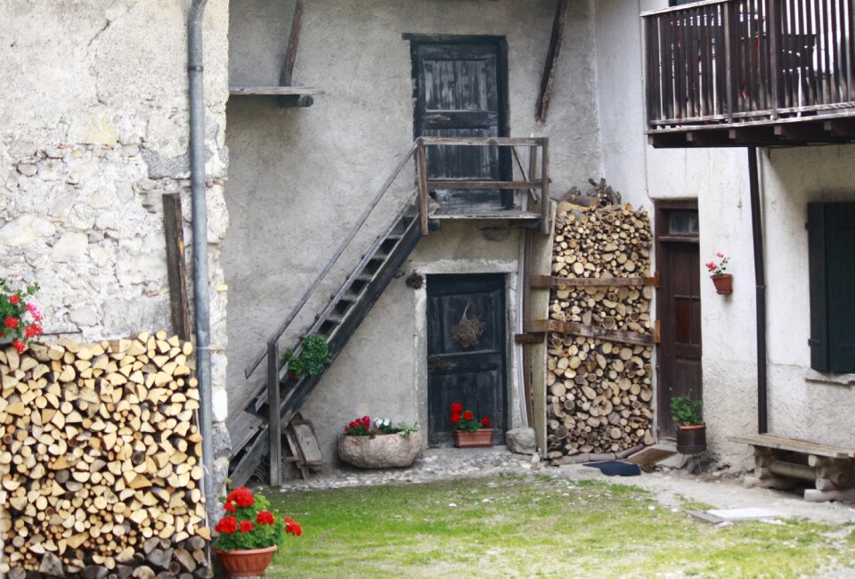Wood firewood traditional