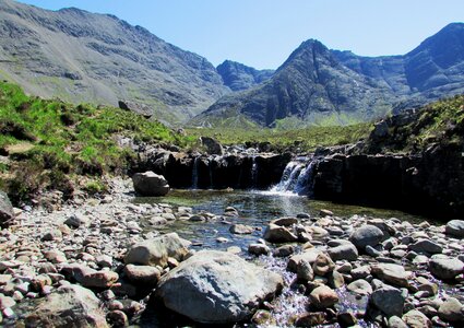 Highlands cuillin scottish photo