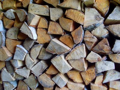 Firewood wood drovnike piled firewood photo