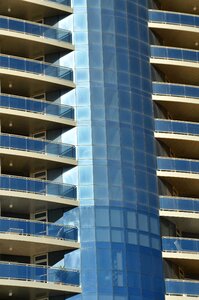 Architecture balcony flat