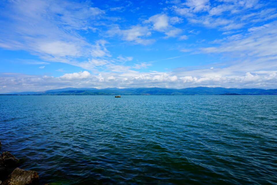 Blue nature colors
