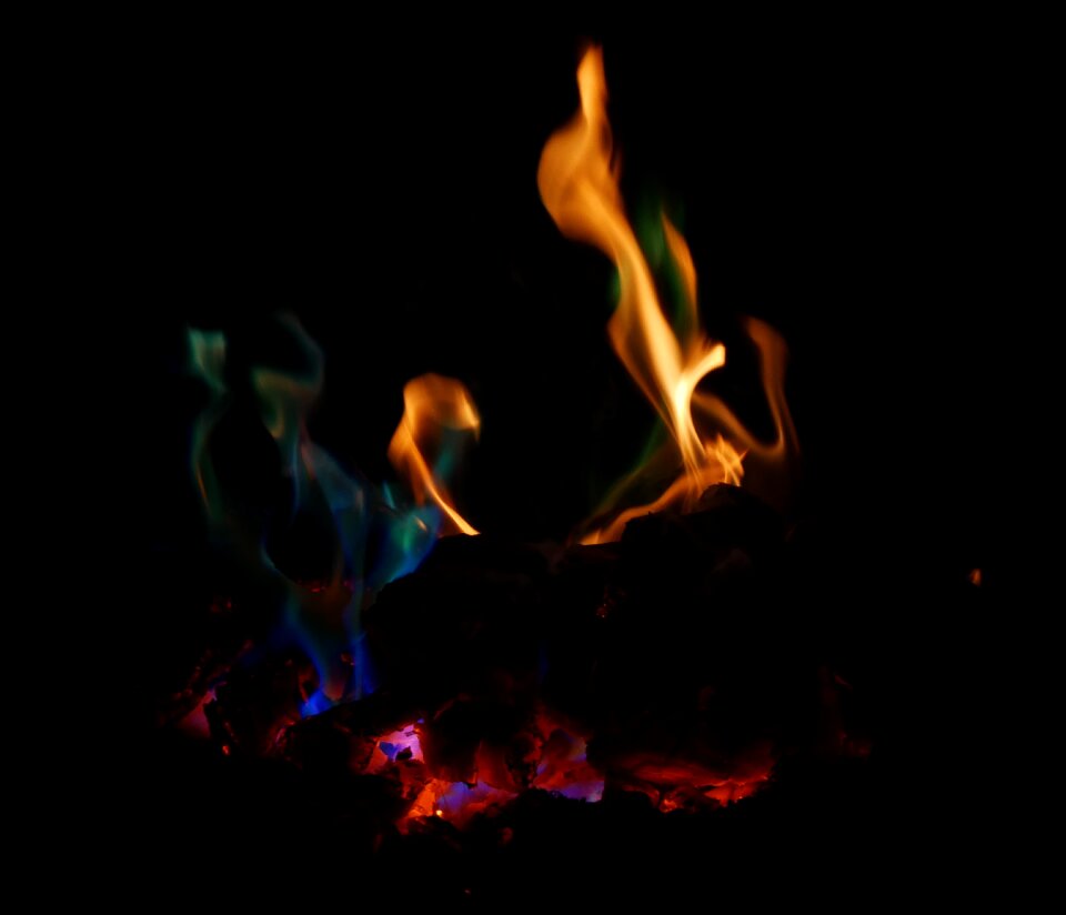 Color surreal flamen