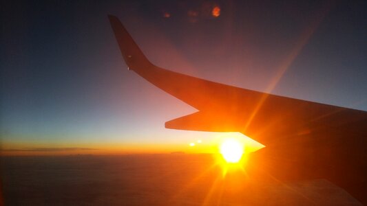 Clouds plane heaven