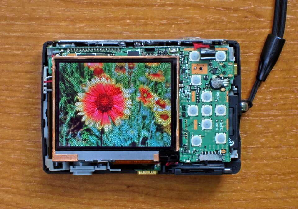 Technology screen display