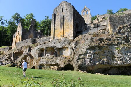Castle remains nature