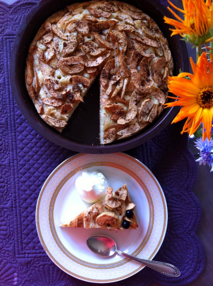 Dessert homemade cinnamon