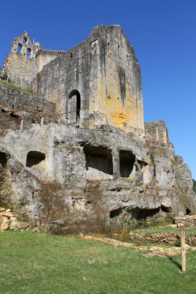 Nature landscape castle