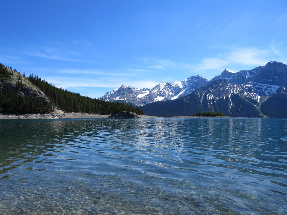 Canada lake mountains
