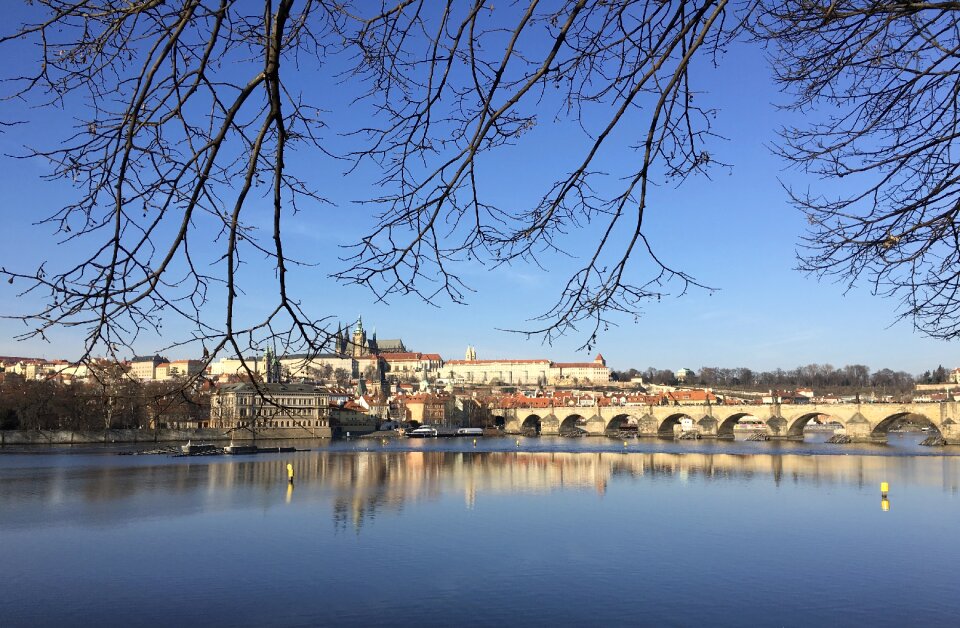 Czech republic river charles bridge