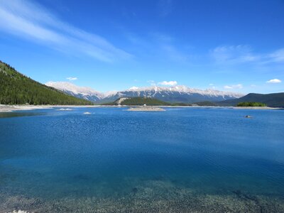 Kananaskis lake wilderness photo