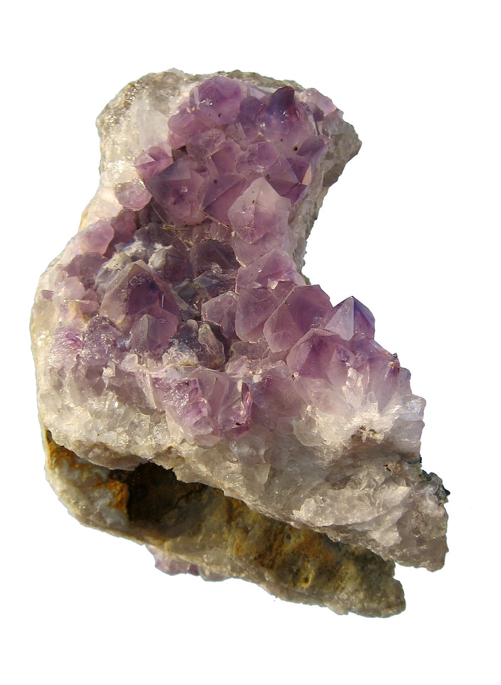 Violet gem minerals