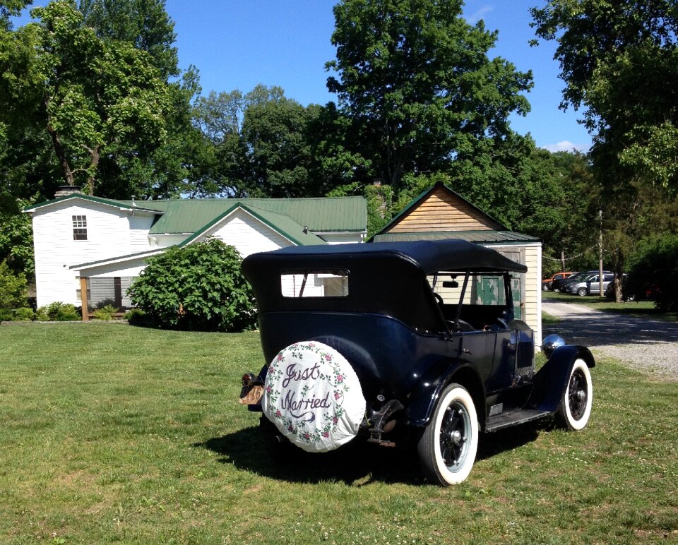 Getaway car just married