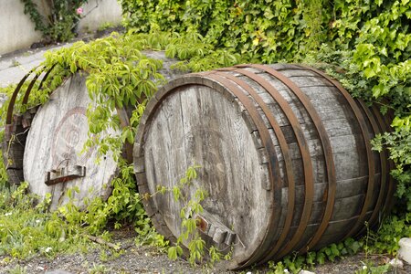 Old container wood photo