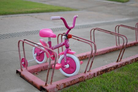 Bike childish bike rack photo