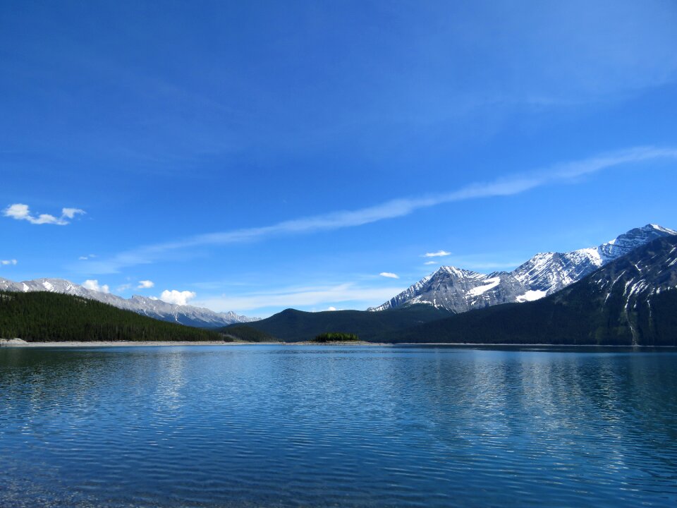 Canada lake mountains