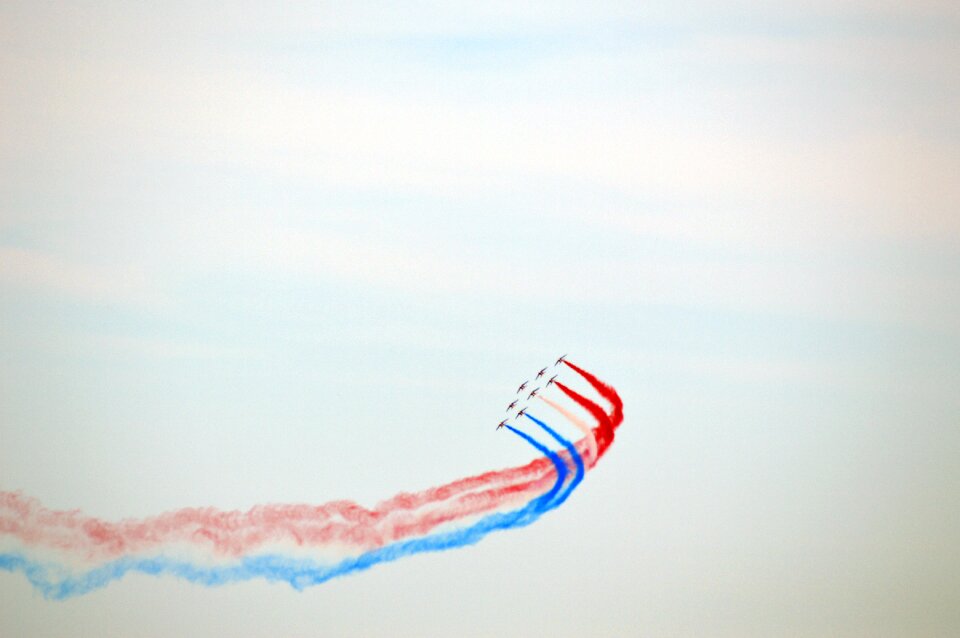 Aerobatics sky france