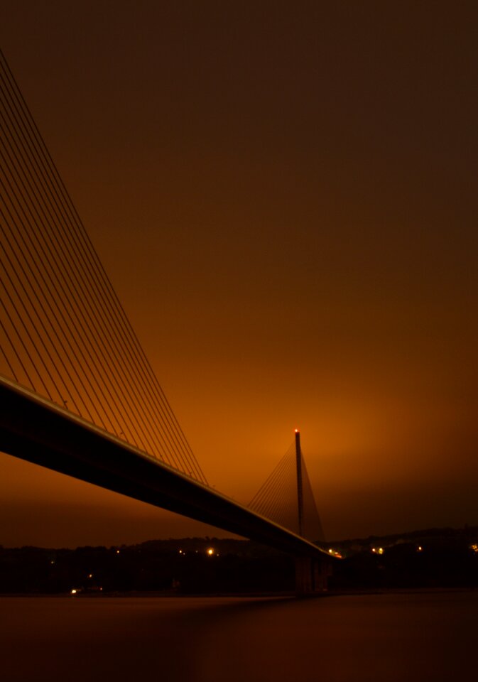 River evening architecture