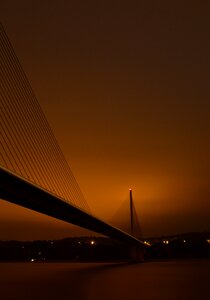 River evening architecture photo