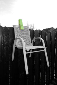 Chair paperclip green