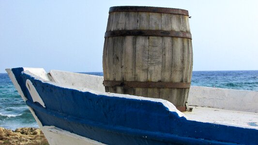 Rusty boat port photo