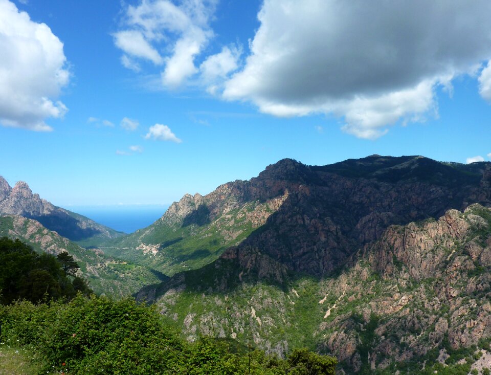 Mountains mountain range mountain landscape