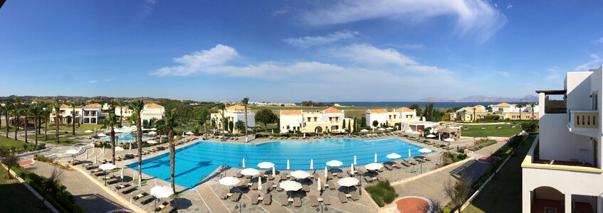 Nice weather vacations sky
